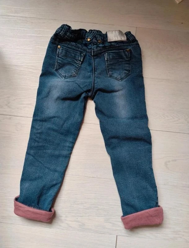 Katoenen voeringjeans 🦄 Maat 4 jaar 🦄 Orchestra – photo 3